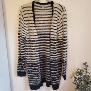 S7s7ers Longline Open Cardigan Sweater